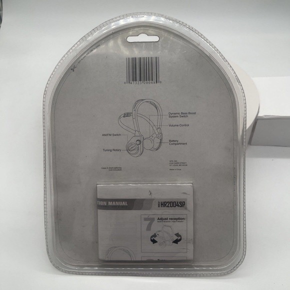 NEW GPX Sport X Headphone Radio HDT4004SP AM/FM Jogger Wraparound - Picture 2 of 2